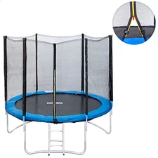 Детский батут MS 0500, диаметр 183 см, с сеткой